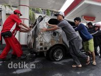 Xenia Nahas Jadi Korban SPBU Meledak