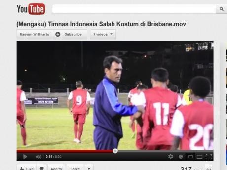 Video Tim KPSI Salah Kostum di Australia Video Tim KPSI Salah Kostum di Australia