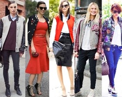 5 Padu Padan Stylish Mengenakan Jaket Varsity