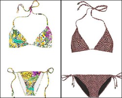 Sexy! Bikini Bermotif Seru Untuk Liburan ke Pantai