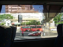 Nongkrong Pagi di Terminal Bus Kuala Lumpur