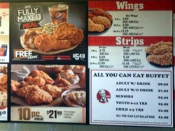 Menu All You Can Eat Junk Food Ada di KFC Ini!