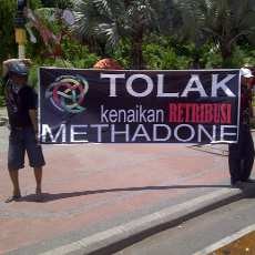 Junkies Tolak Kenaikan Biaya Retribusi Terapi Methadone