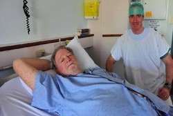 Mengidap Tumor, Pria Ini Seperti Hamil Anak Kembar