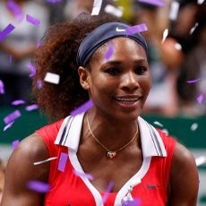 Kalahkan Sharapova, Serena Juara