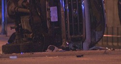 Pick Up Terguling di KM 18 Tol Ciputat, 2 Tewas