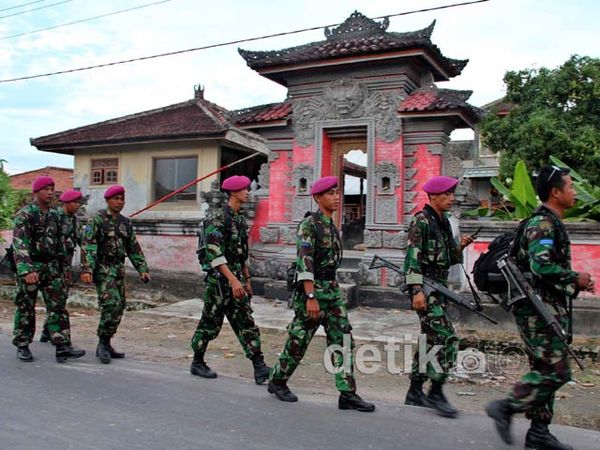 Pasca Bentrok, TNI Siaga di Lampung Selatan