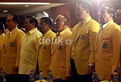 Wapres Boediono, JK & Wiranto Hadir di HUT ke-48 Golkar