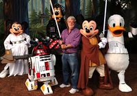 Saat Karakter Disney Memakai Kostum Star Wars