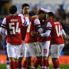 Fakta-fakta di Balik 12 Gol Reading vs Arsenal