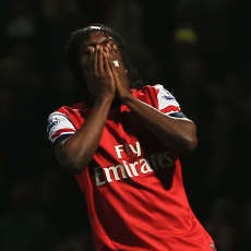 Cedera Pergelangan Kaki, Gervinho Absen Hadapi MU