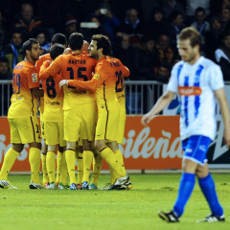 Barca Bekuk Alaves Tiga Gol Tanpa Balas