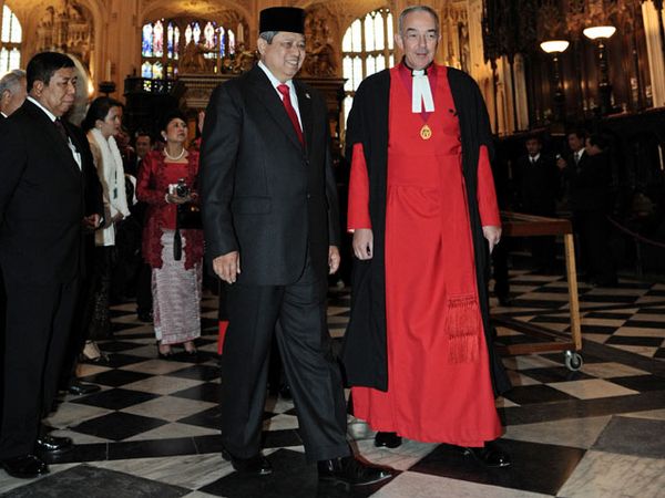 Presiden SBY Kunjungi Westminster Abbey