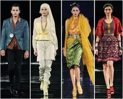 4 Desainer Indonesia Sulap Tenun NTB Jadi Busana Modern 