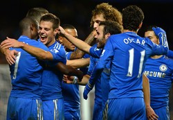Dengan hasil tersebut, Chelsea lolos ke perempatfinal Piala Liga Inggris. Shaun Botterill/Getty Images.