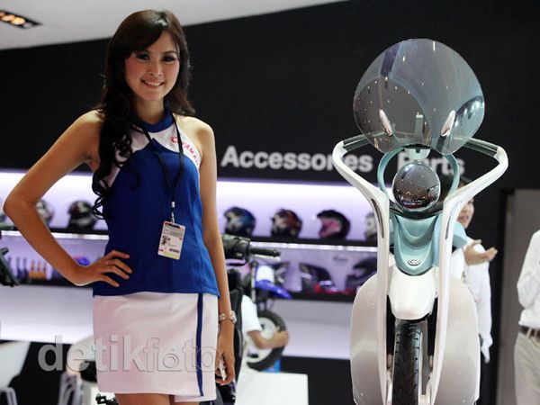 Sepeda Motor Bertenaga Listrik Mejeng di JMCS