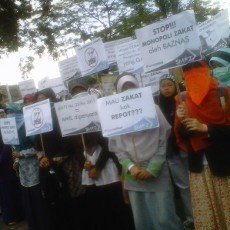 SMAZ Tuntut Judicial Review UU Pengelolaan Zakat