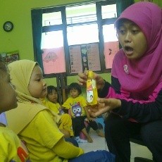 Semangat Murid Tunarungu di Paud Taman Latihan Semarang