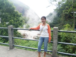 panas dingin menyatu di Gunung Kelud 