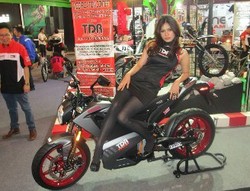 TDR Kenalkan Motor Listrik Harganya Rp 200 Juta