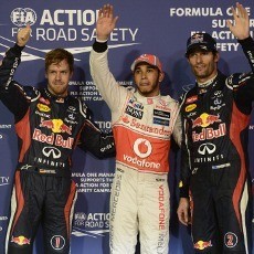 Hamilton Raih Pole, Vettel di Posisi Tiga
