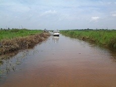 Akses Transportasi di Pelalawan Riau Terputus Akibat Banjir 