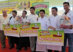 Borges Chef Cooking Competition 2012 Kedua Sukses Digelar di Bali