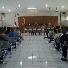 Tujuh Terdakwa Korupsi Bansos Dengarkan Tuntutan dari Jaksa