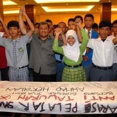 Gubernur Jabar dan Pelajar Deklarasikan Anti-Tawuran di Depok