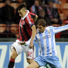 Imbangi Milan 1-1, Malaga ke 16 Besar