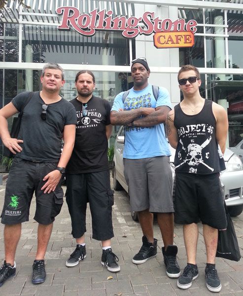 Sepultura Telah Tiba di Jakarta