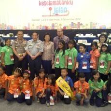 36 Bocah SD Diskusikan Keselamatan Berlalu Lintas di Jakarta