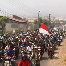 Minta Blokir Bypass Dibuka, Pengguna Jalan Nyaris Dipukuli Buruh