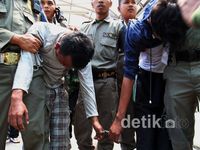 Penjambret Berseragam Sekolah Dihajar Massa