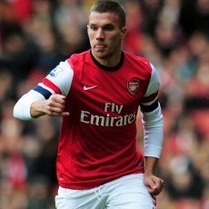 Wenger Yakin Podolski Segera Beradaptasi dengan Posisinya