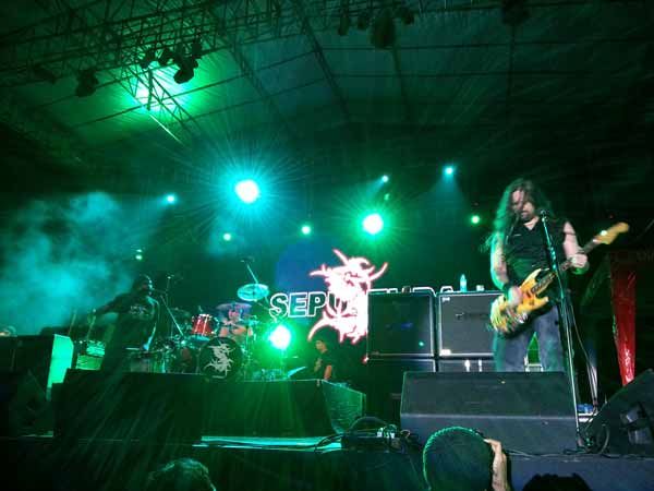 Konser Sepultura di Jakarta