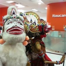 Ada Pameran Wayang di Gedung Tertinggi di Meksiko