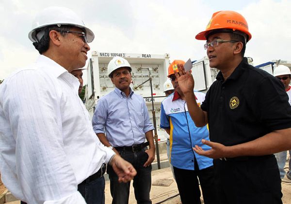 Dirut PLN Tinjau PLTG Jakabaring
