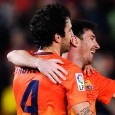 Messi Dua Gol, Barca Atasi Mallorca