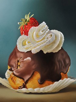 Lukisan Makanan Karya Tjalf Sparnaay Tampak Persis Aslinya!