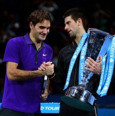 Djokovic Ungguli Federer 3-2 di Tahun 2012