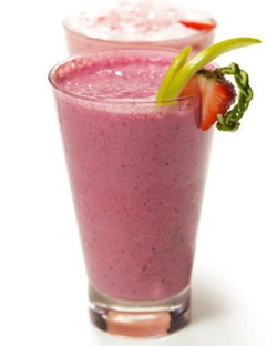 Slruup! Segar Dingin Smoothies Rendah Kalori!