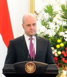 Diajak Jokowi ke Monas, PM Swedia: Jakarta Kota yang Padat