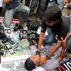 Polisi Diminta Tangkap Pengeroyok Wartawan Perekam Penganiayaan TNI AU