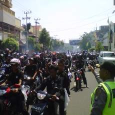 Konvoi Pendekar Terlibat Insiden dengan Anggota Batalyon 501