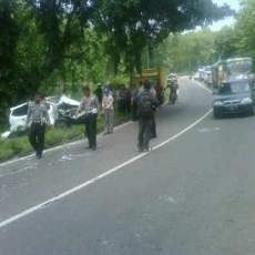 Kecelakaan Karambol di Letter S Ngawi, 3 Orang Luka