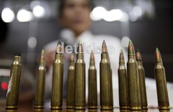 Tukang Bangunan Temukan 238 Peluru di Deli Serdang