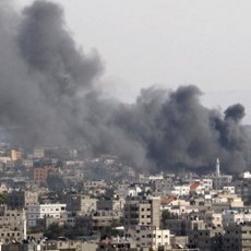 Serangan Udara Israel Hancurkan Kantor Pemerintahan Hamas di Gaza