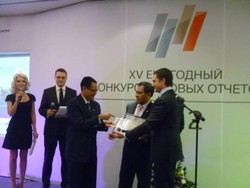 Garuda Sabet Laporan Tahunan Terbaik di Moskow