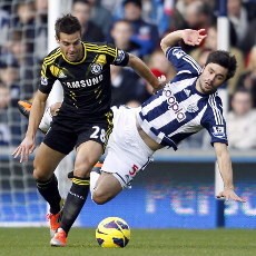 Chelsea Ditaklukkan West Brom 1-2